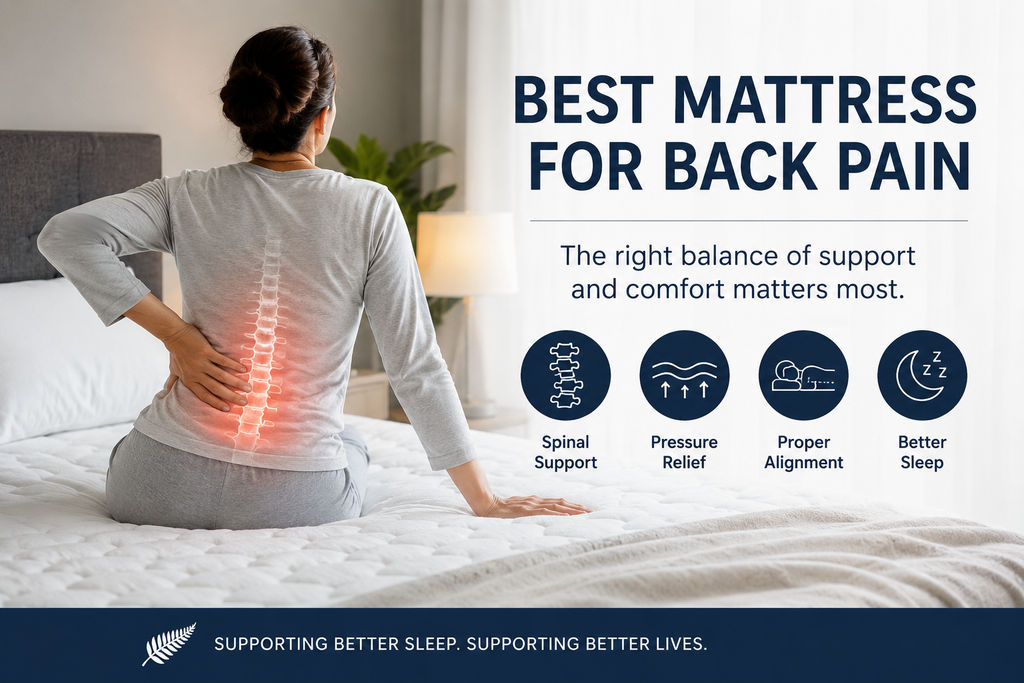 Best Mattress for Back Pain in NZ: Firm, Medium or Soft?