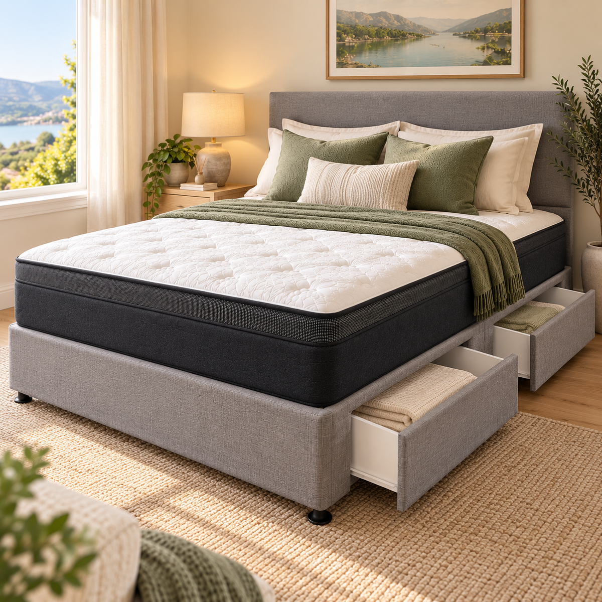 Beds with Storage NZ – Beds with Drawers & Comfort