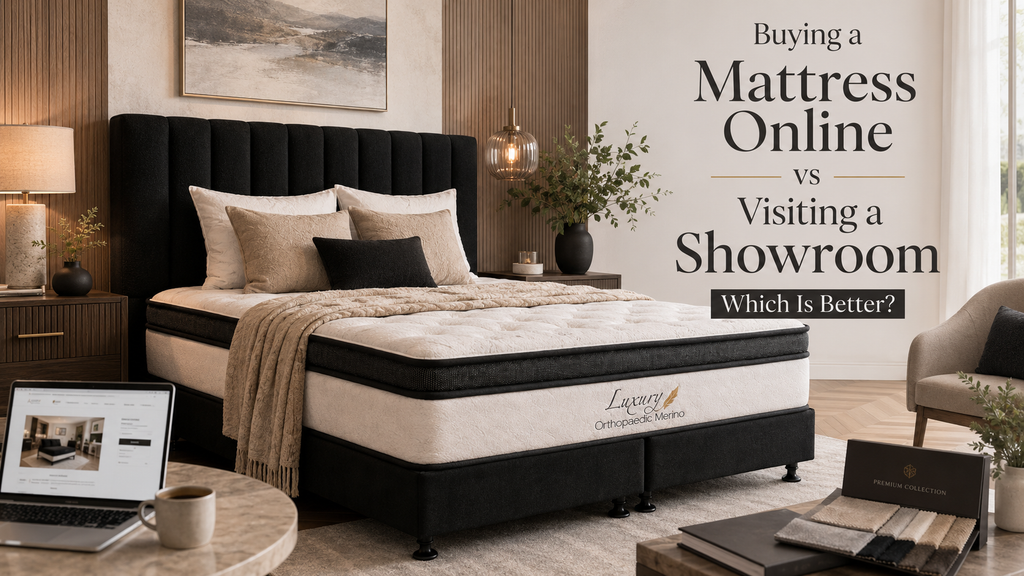 Buying a Mattress Online vs Visiting a Showroom - Which Is Better?