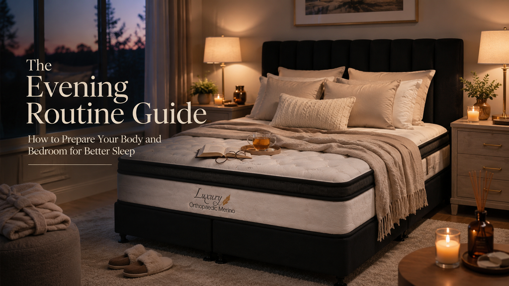 The Evening Routine Guide: How to Prepare Your Body and Bedroom for Better Sleep