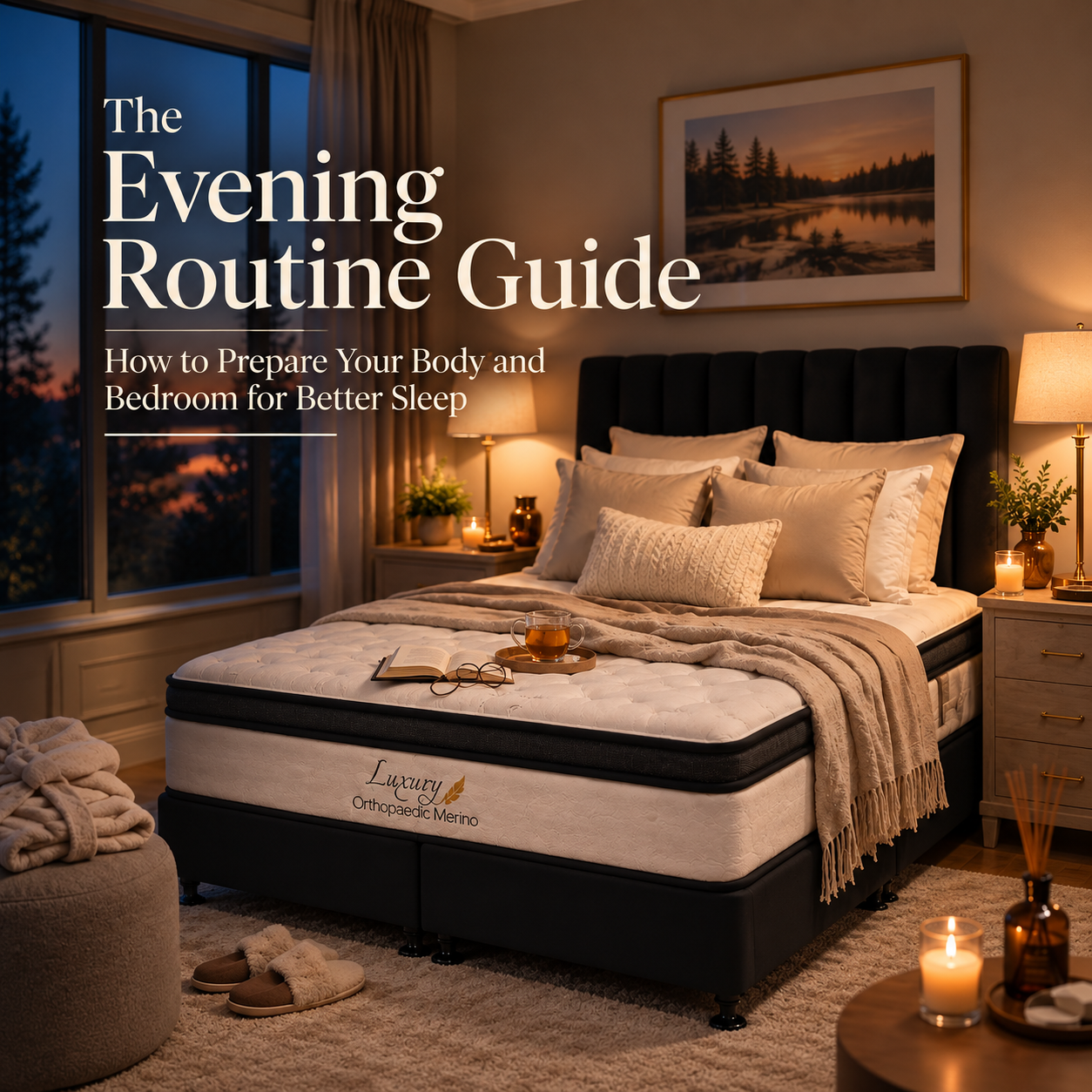 The Evening Routine Guide: How to Prepare Your Body and Bedroom for Better Sleep
