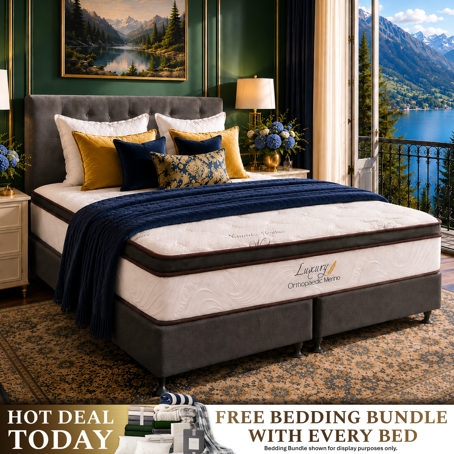 Orthopaedic Merino Medium Mattress Only