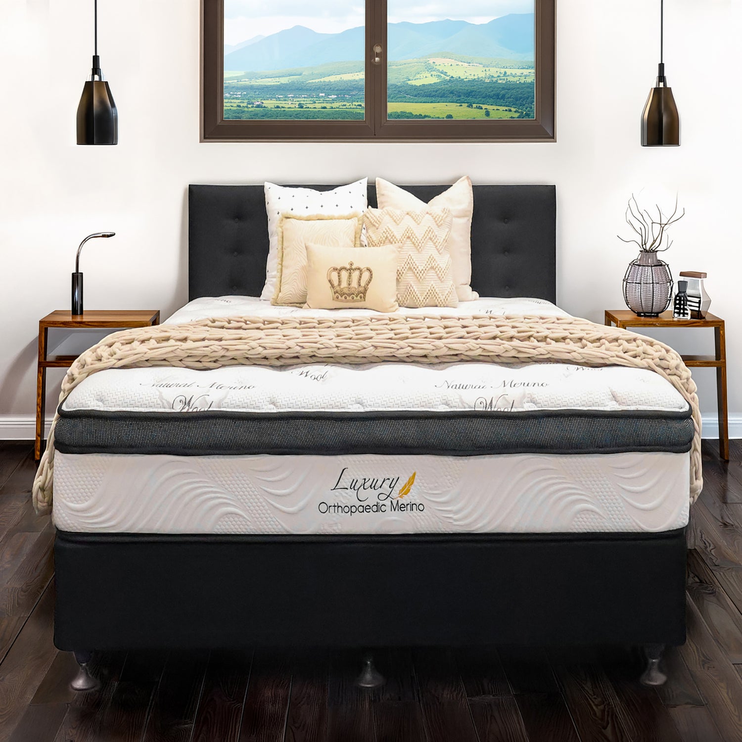 Double Orthopaedic Merino Mattress Only