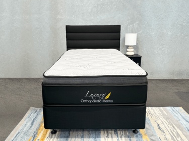KING SINGLE Orthopaedic Merino Mattress & Drawer Base
