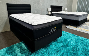 LONG SINGLE Orthopaedic Merino Mattress & Drawer Base
