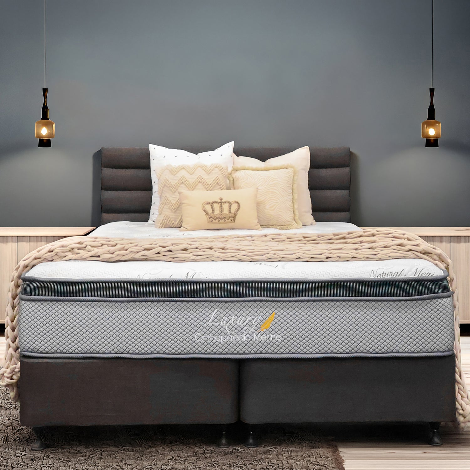 King Orthopaedic Merino Mattress Only