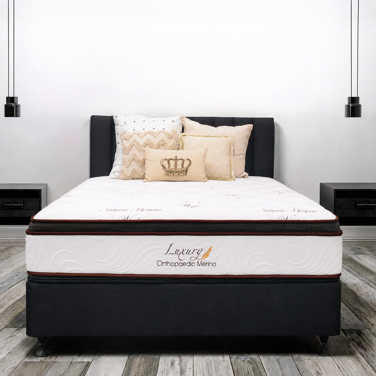Queen Orthopaedic Merino Mattress & Base