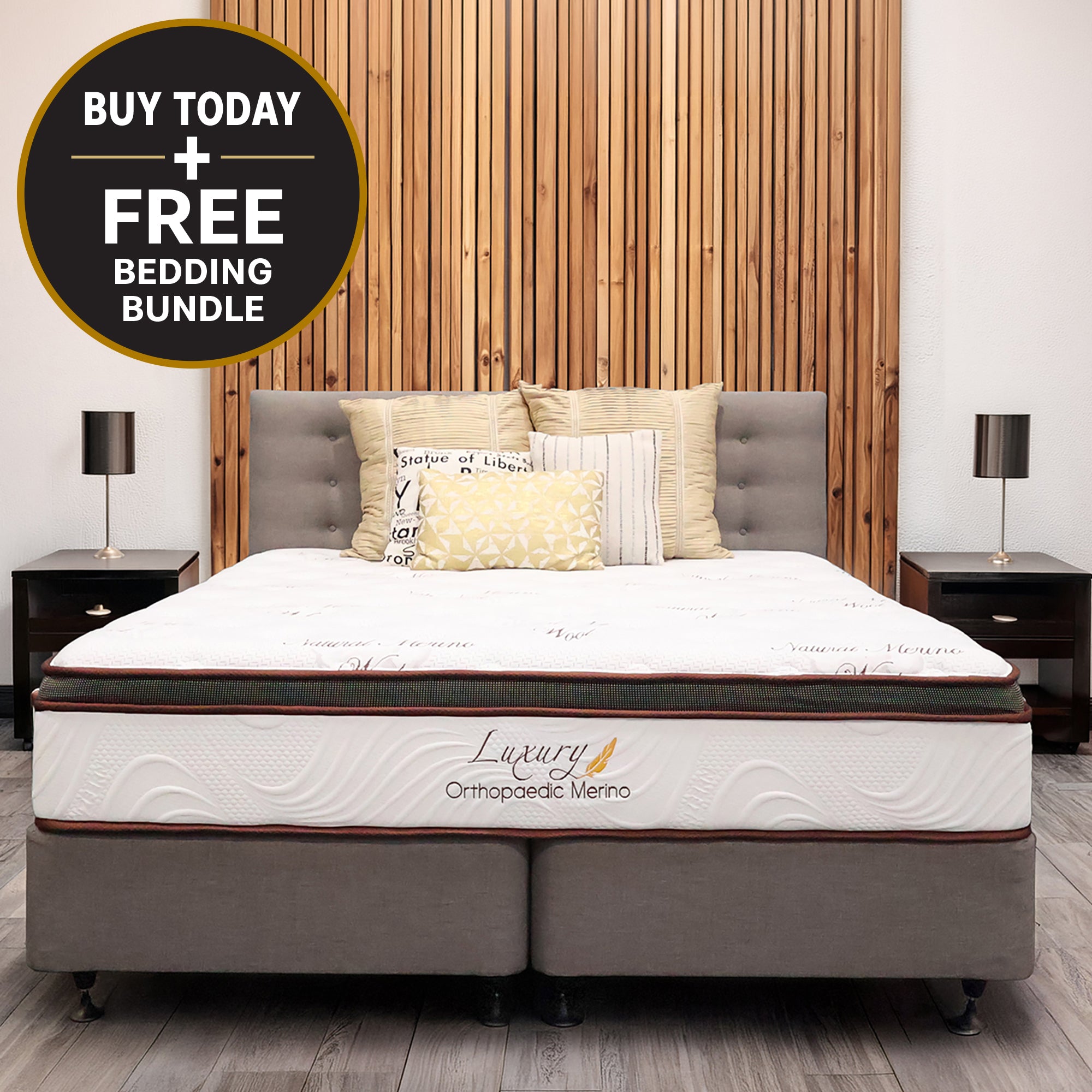 Super King Orthopaedic Merino Mattress Only