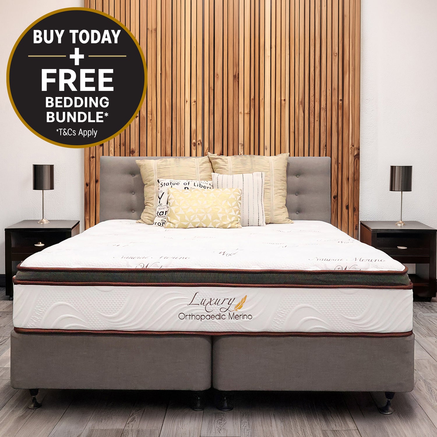 Super King Orthopaedic Merino Mattress Only