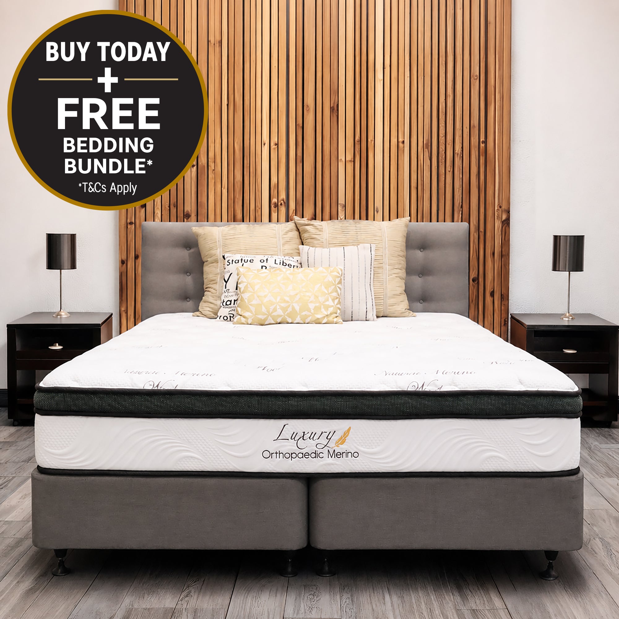 Super King Orthopaedic Merino Mattress & Base