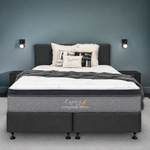 Queen Split Bed Base with Firm Mattress